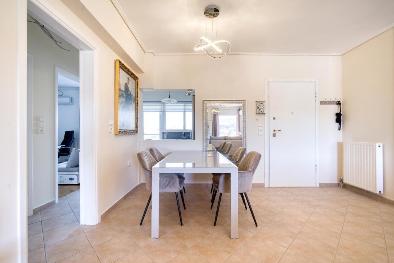 Sea & Mountain Apartment Close To Port And City Lávrion Extérieur photo