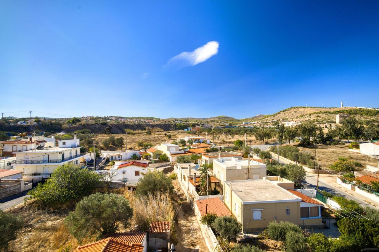 Sea & Mountain Apartment Close To Port And City Lávrion Extérieur photo