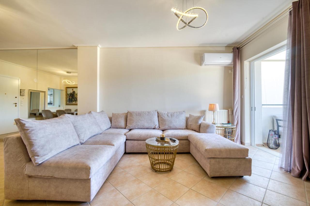 Sea & Mountain Apartment Close To Port And City Lávrion Extérieur photo