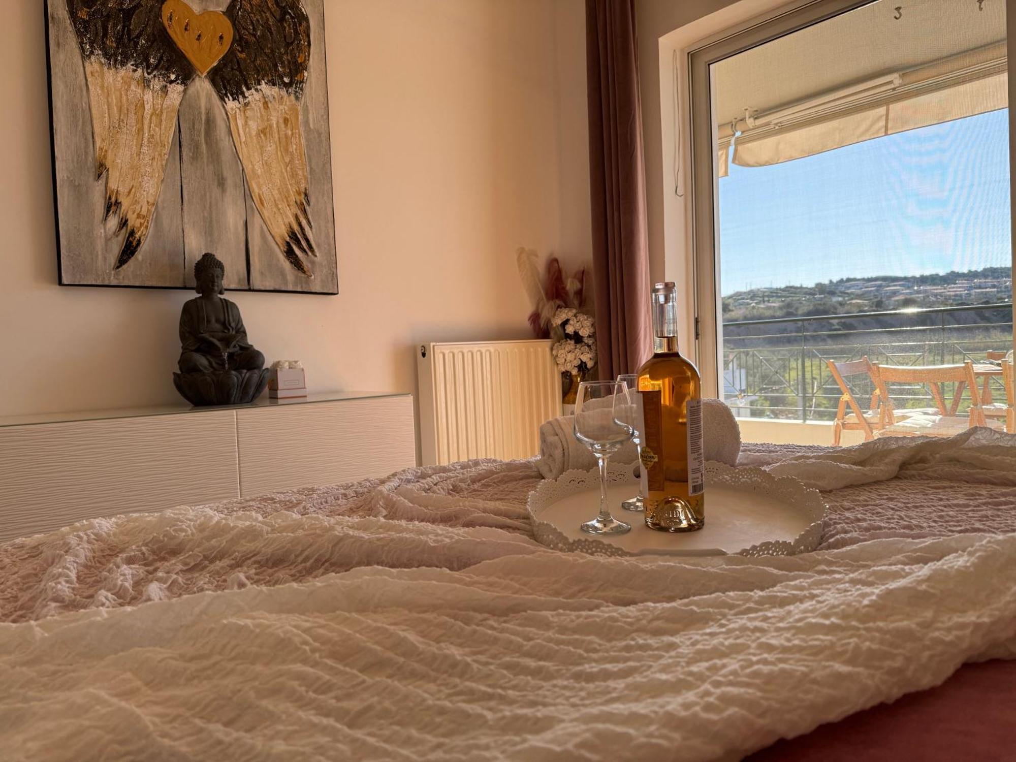 Sea & Mountain Apartment Close To Port And City Lávrion Extérieur photo
